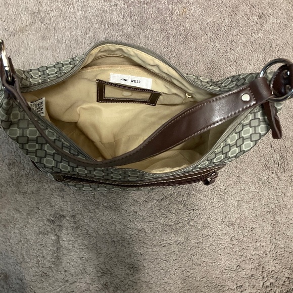 Nine West Gray and Brown handbag - Picture 6 of 10